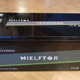 Baterie 12V LiFePO4 Nielftor -  200Ah, BMS / 17514193