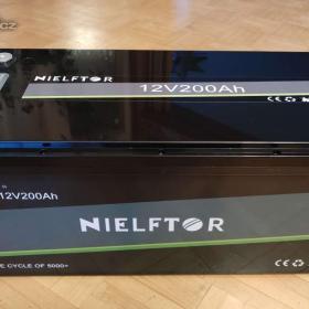 Fotka k inzerátu Baterie 12V LiFePO4 Nielftor -  200Ah, BMS / 19634888
