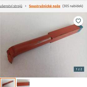 Foto inzerátu Soustružnické nože