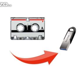 Digitalizace mikrokazety na USB flash disk / 17653453