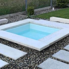 Obdélníková sklolaminátová nádoba 100x200cm / 17691241