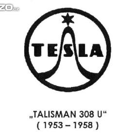 Foto inzerátu Starožitné rádio Tesla Talisman 308U, Art Deco, rok výroby 1953/58, top-top stav
