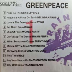 Foto inzerátu CD - GREENPEACE / Breakthrough (Vol.1)
