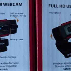 Fotka k inzerátu Webkamery Hetrix DW2 a DW5 Full HD USB Webcam / 17738193