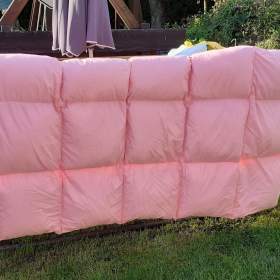 Cena za vse. Nove 2perove periny husi peri, vel.140x200cm a dva polstare 70x90cm. napln je husi peri / 17874850