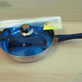 Chromová pánev se skleněnou poklicí / 17906334