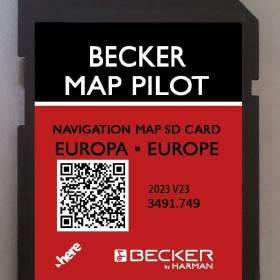 Foto inzerátu Mapy Becker Map Pilot 2023 pre Mercedes
