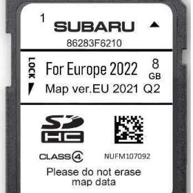 Fotka k inzerátu Mapy SD karta Subaru Gen1 -  Gen2 Europe -  2022- 23 (SENQYA6513 ) / 17927726