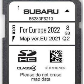 Mapy SD karta Subaru Gen1 -  Gen2 Europe -  2024 (SENQYA6513 ) / 17927726