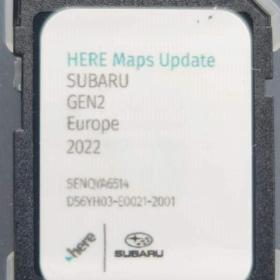 Foto inzerátu Mapy SD karta Subaru Gen1 - Gen2 Europe - 2024 (SENQYA6513 )