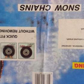 Foto inzerátu Sněhové řetězy pro osobní automobily