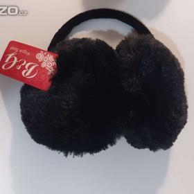 Fotka k inzerátu Nové zimní klapky na uši -  průměr 12 cm / 19514999