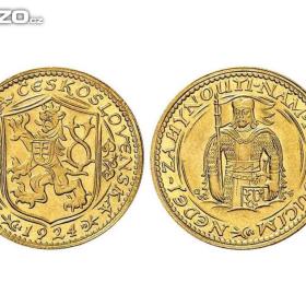 KOUPÍM zlaté a stříbrné mince, bankovky, medaile, řády a vyznamenání, / 18048375