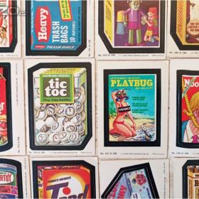 Foto inzerátu Wacky kartičky - Wacky Packages USA, sběratelství