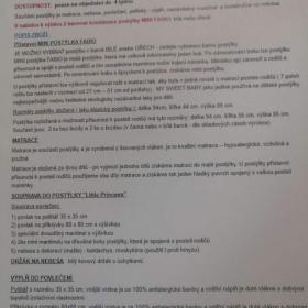 Foto inzerátu Prodám postýlku