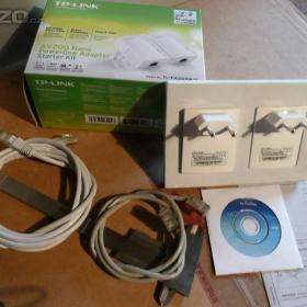 Foto inzerátu Nové Powerline Adaptér, Startér kit, TP LINK AV 200 Nano