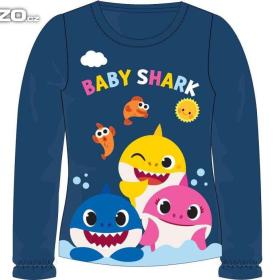 Fotka k inzerátu  tričko Baby Shark -  modré / 18167823