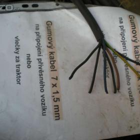 Foto inzerátu Gumový kabel 7x1,5mm
