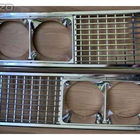 Mřížka maska chladiče a rámečky světel L P chrom LADA VAZ / 18191718