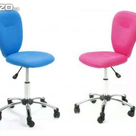 Fotka k inzerátu Dětská nastavitelná a otočná židle Unic Spot Luca modrá/růžová do 80kg/nová/nepoužitá / 18218748
