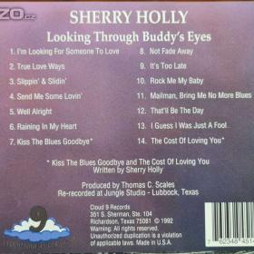 Foto inzerátu CD - SHERRY HOLLY / Looking Through Buddys Eyes