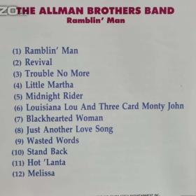 Foto inzerátu CD - THE ALLMAN BROTHERS BAND / Ramblin Man
