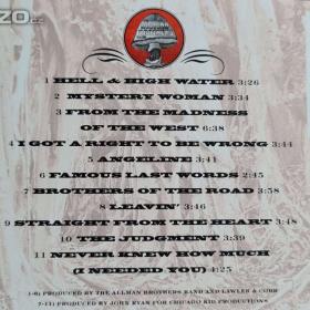 Foto inzerátu CD - THE ALLMAN BROTHERS BAND / Hell & High Water
