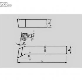 Foto inzerátu Soustružnický nůž 32x20 ROHOVÝ kovaný-HSS, pravý