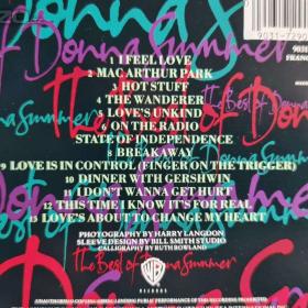 Foto inzerátu CD - DONNA SUMMER / The Best Of D. S.