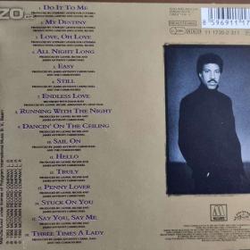 Foto inzerátu CD - LIONEL RICHIE / Back To Front