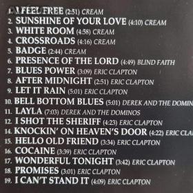 Foto inzerátu CD - ERIC CLAPTON / The Cream Of Clapton