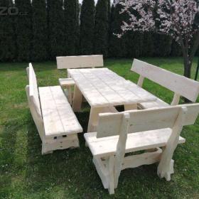 Foto inzerátu Zahradní nábytek masivní Přirodní