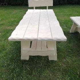 Foto inzerátu Zahradní nábytek masivní Přirodní