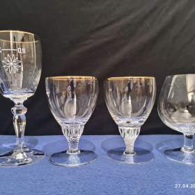 Fotka k inzerátu Retro sklenice různé druhy / 18695700