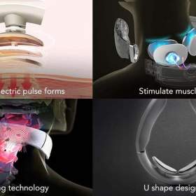 Foto inzerátu Masážní přístroj na krk SKG 4356E - nový , nepoužitý