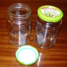 Sklenice zavařovací 0,33 l -  se závitem a víčkem / 18348222