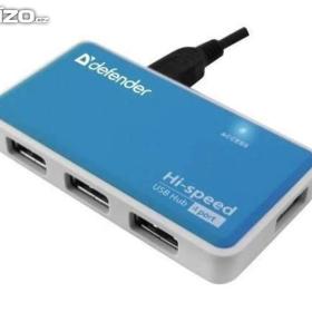 USB 2.0 rozbočovač Defender Quadro Power, USB Hub / 18395118
