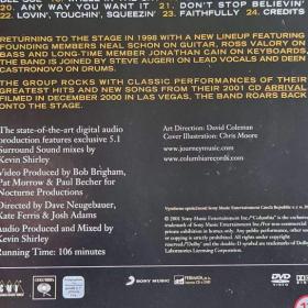 Foto inzerátu DVD - JOURNEY / 2001