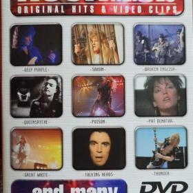 Foto inzerátu DVD - ROCK HEROES / Original Hits & Video Clips