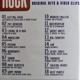 Foto inzerátu DVD - ROCK HEROES / Original Hits & Video Clips