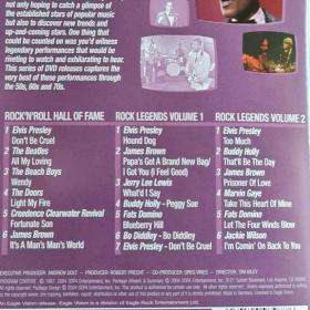 Foto inzerátu DVD - ED SULIVANs ROCK N ROLL CLASSIC / Legends of Rock