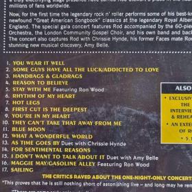 Foto inzerátu DVD - ROD STEWART / One Night Only