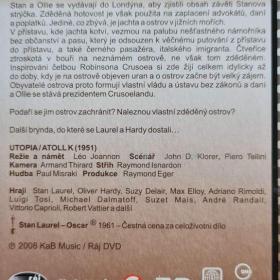 Foto inzerátu DVD - LAUREL & HARDY / Zdědili ostrov