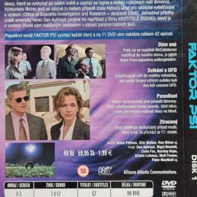 Foto inzerátu DVD - FAKTOR PSÍ / Kronika paranormálních jevů - 1.