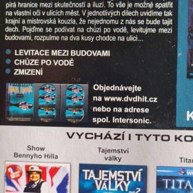 Foto inzerátu DVD - CRISS ANGEL / MISTR MAGIE (série II.-1)