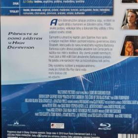 Foto inzerátu DVD - PIRÁTI Z KARIBIKU / PROKLETÍ ČERNÉ PERLY (BLU RAY)