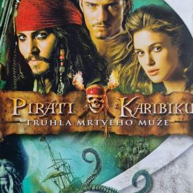 DVD - PIRÁTI Z KARIBIKU / TRUHLA MRTVÉHO MUŽE (BLU RAY) / 18424331