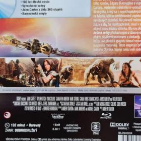 Foto inzerátu DVD - JOHN CARTER / MEZI DVĚMA SVĚTY (BLU RAY)