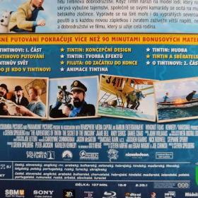 Foto inzerátu DVD - TINTINOVA DOBRODRUŽSTVÍ (BLU RAY - 3D / 2 DVD)