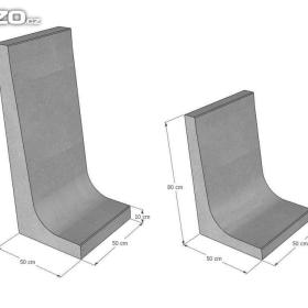 Foto inzerátu Opěrná stěna typu L MUR BLOK OPOROVÝ L - ELKA L-ka